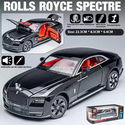 Voiture miniature Rolls-Royce Spectre 1/24 – “The Shining”