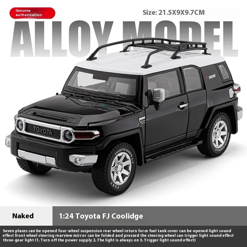 Modèle Toyota FJ Cruiser en alliage moulé sous pression.