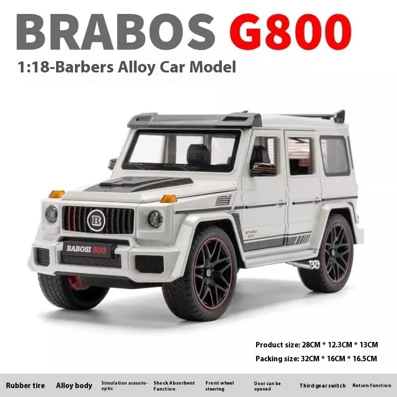 Modèle de voiture Brabus G800 en alliage moulé sous pression – Édition Collection