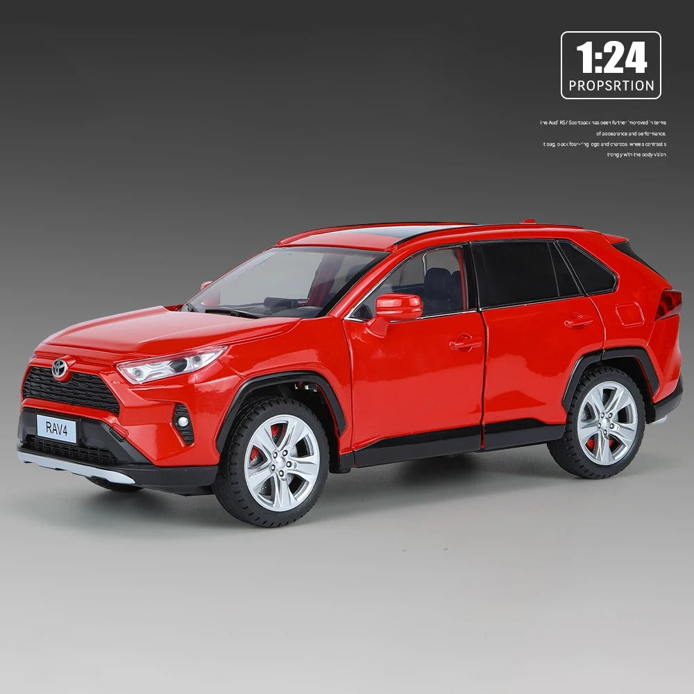 Toyota RAV4 1:24 – Le SUV moderne en version de collection.