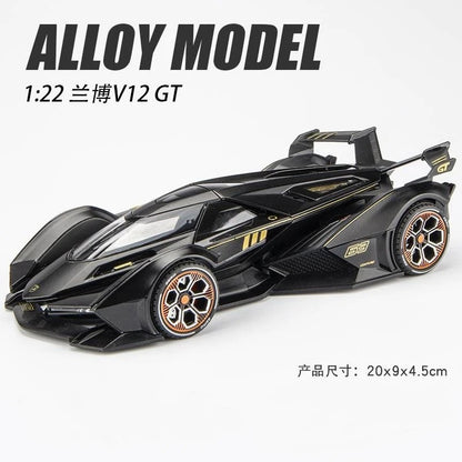 Lamborghini V12 GT Alloy Sports à l’échelle 1:22