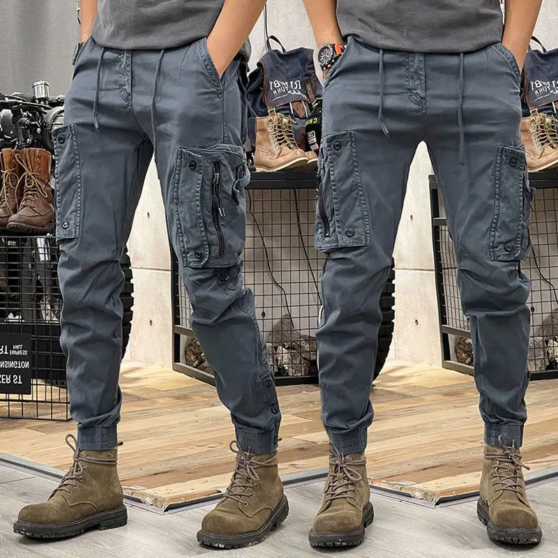 Pantalon Cargo Militaire Multi-Poches pour Homme.