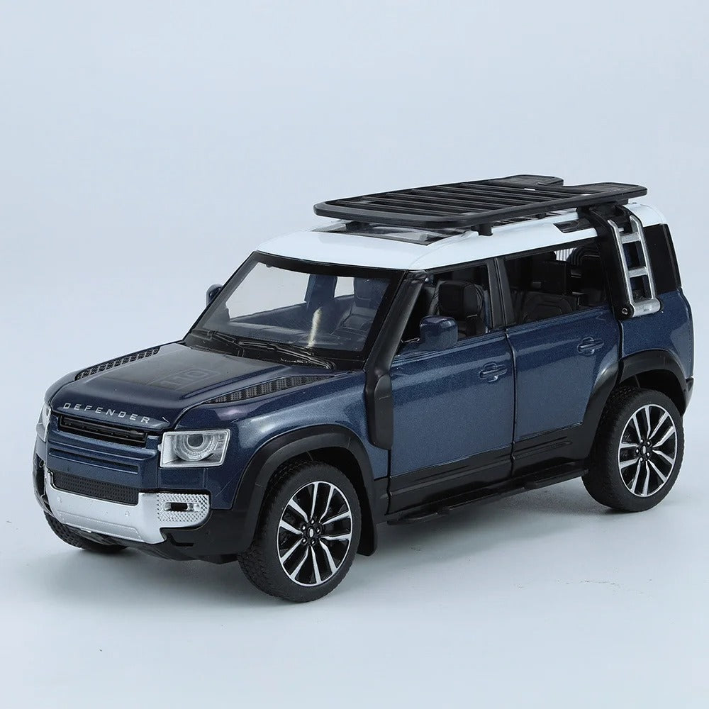 Bburago Range Rover Land Rover Experience 1/24 - Modèle Miniature Gris Détails Authentiques