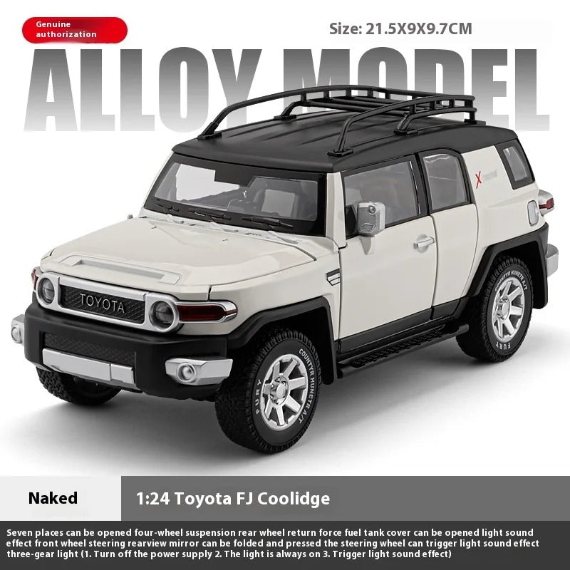 Modèle Toyota FJ Cruiser en alliage moulé sous pression.