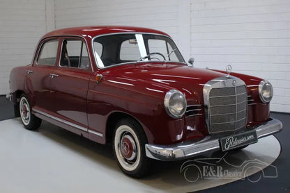 Mercedes-Benz Ponton (Type 180) – Modèle de Collection en Alliage Métal.