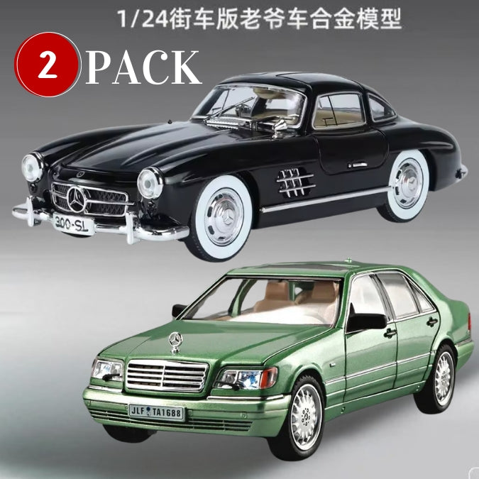 Pack de réplique Mercedes-Benz W140 320SEL et Mercedes-Benz 300SL.