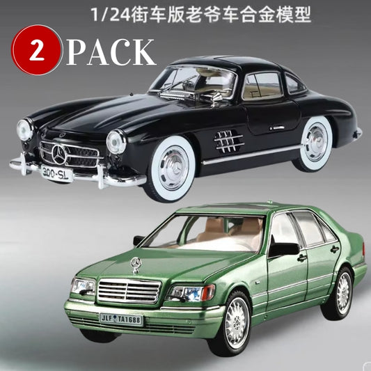 Pack de réplique Mercedes-Benz W140 320SEL et Mercedes-Benz 300SL.