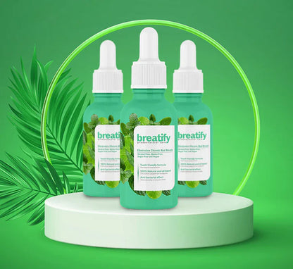 Gouttes contre la mauvaise haleine et les dents jaunes