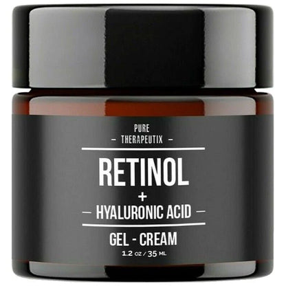 Gel-crème éclaircissant et anti-rides pour la peau.