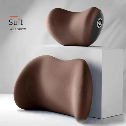 Oreiller et Support dorsal 3D du siège auto.