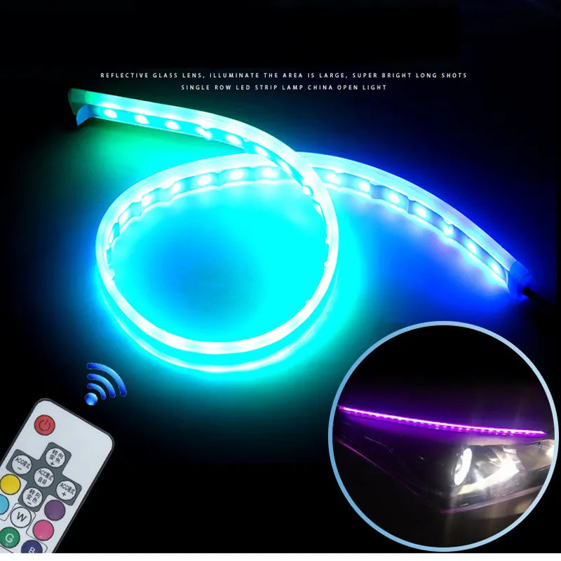 🔥 Bande LED RGB pour Voiture.