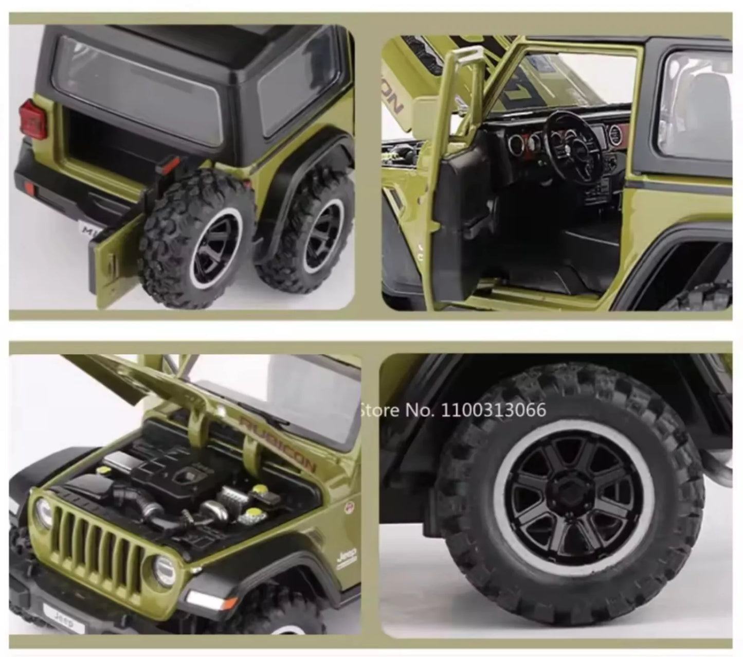 Jeep Wrangler Rubicon 1/32 – L’Aventure à l’échelle miniature.