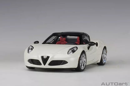 1:18 Alfa Romeo 4c Spider modèle de voiture.