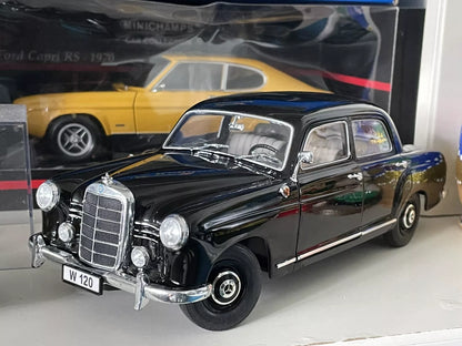 Mercedes-Benz Ponton (Type 180) – Modèle de Collection en Alliage Métal.