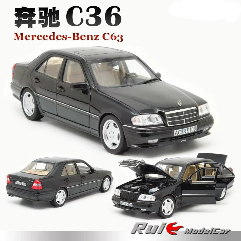 Réplique à l'échelle 1:18 de la Mercedes-Benz Classe C36.