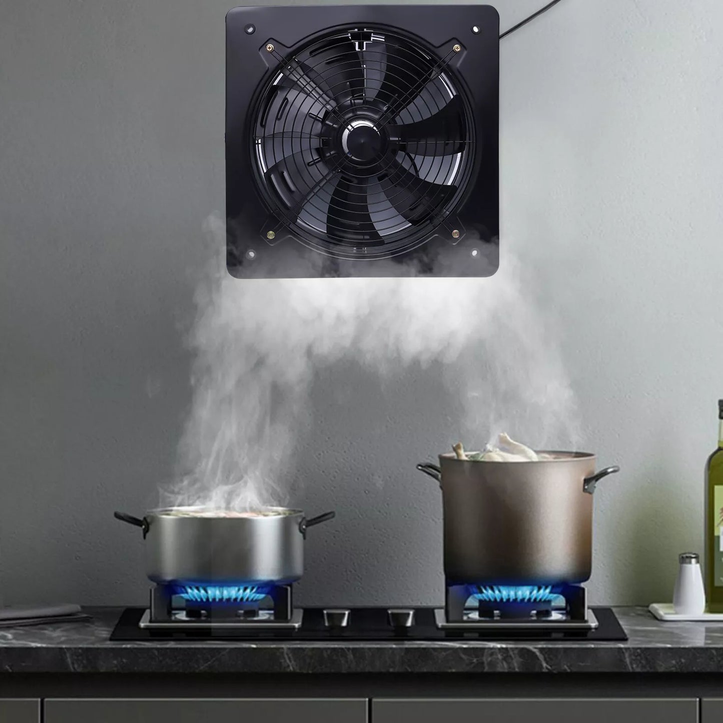 Extracteur d’air mural.