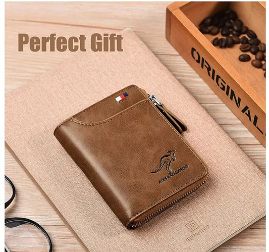 Portefeuille En Cuir Multifonctionnel.