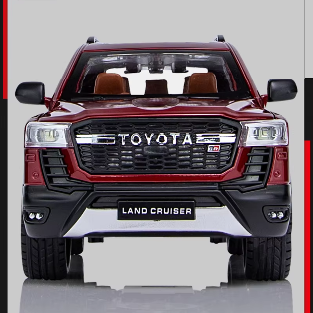 Modèle de voiture Toyota Land Cruiser GT Prado SUV.