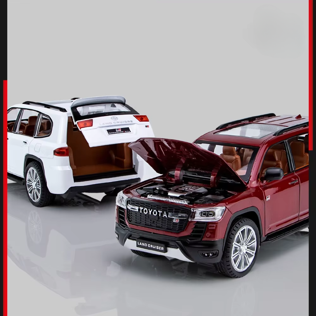 Modèle de voiture Toyota Land Cruiser GT Prado SUV.