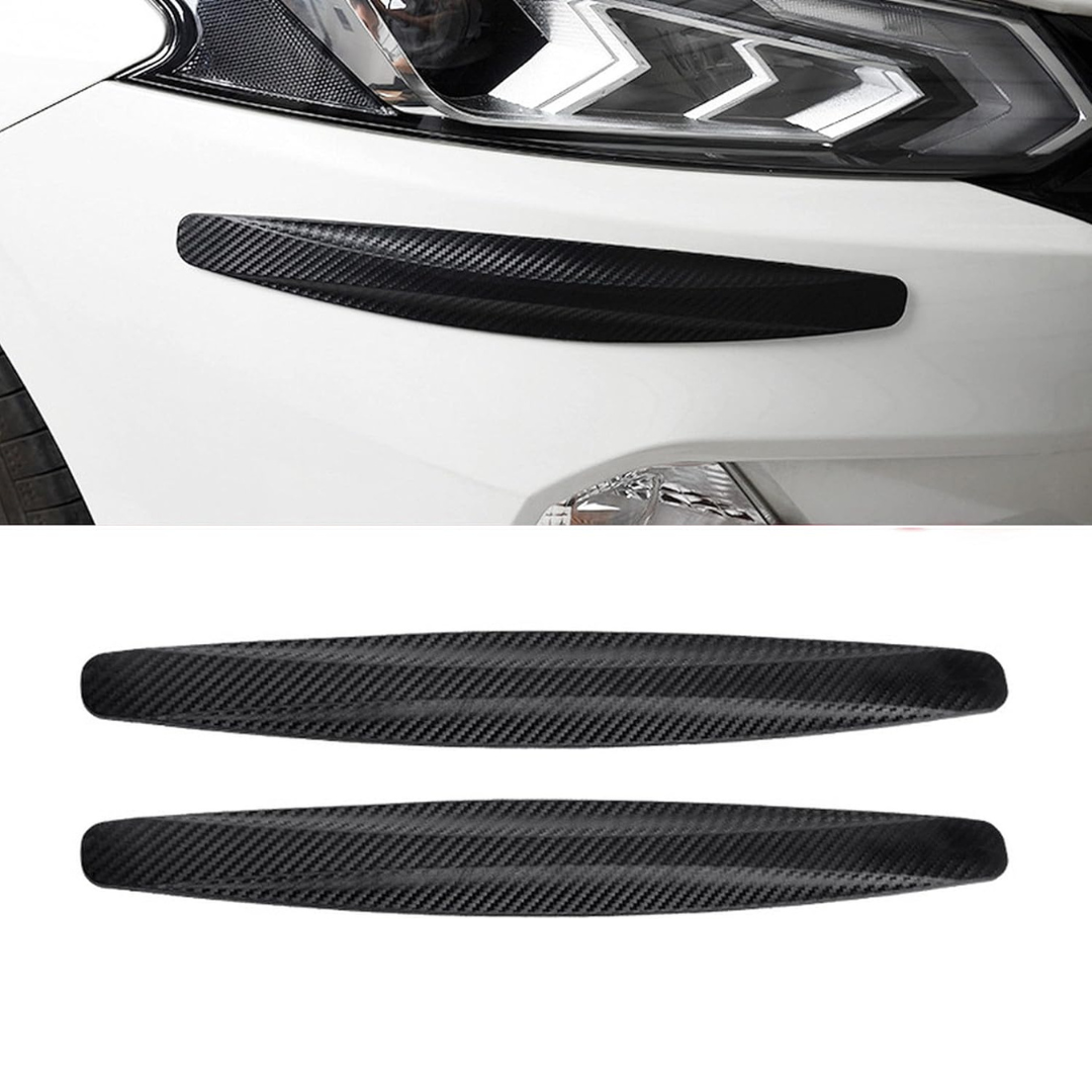 2 bandes pare-chocs anti-collision pour voiture.