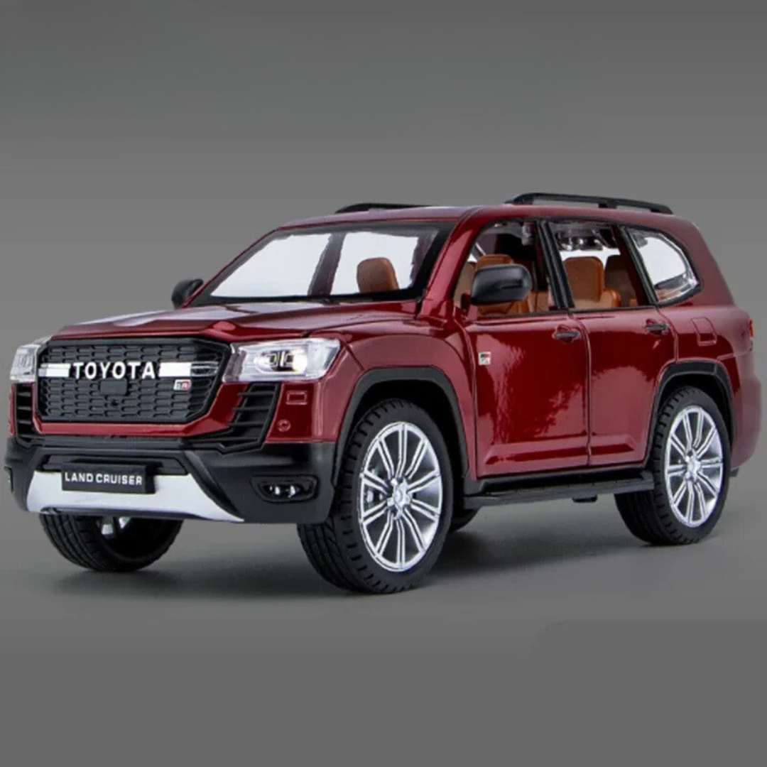 Modèle de voiture Toyota Land Cruiser GT Prado SUV.