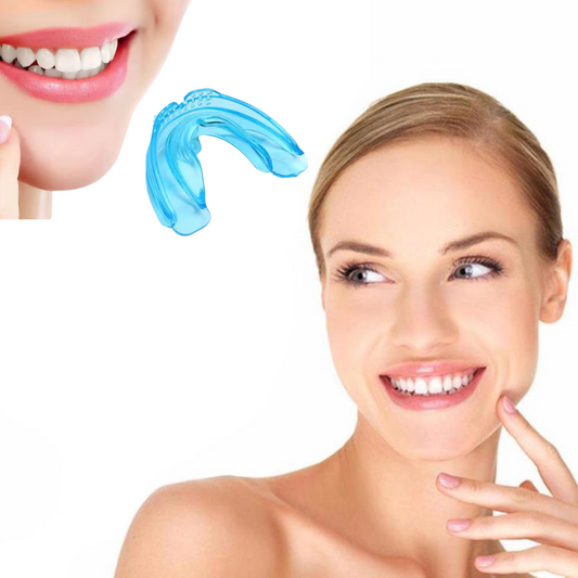 Appareil orthodontique en silicone.