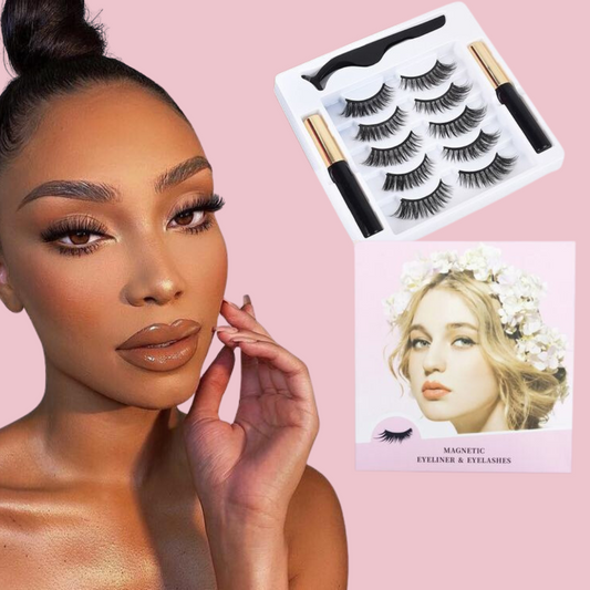Kit de cils magnétiques Eyeliner.