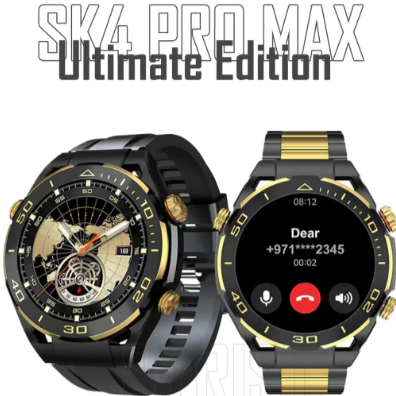 Montre SK4 PRO MAX + Bracelet en silicone offert.