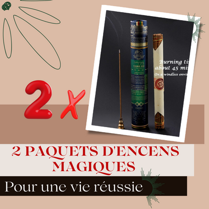 Pack Exclusif de 2 Paquets d'Encens Tibétains.
