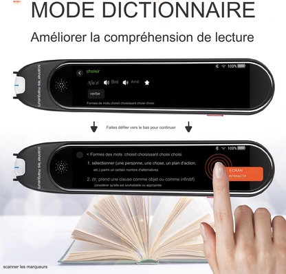 Un stylo de lecture et de traduction qui facilite l'apprentissage des langues