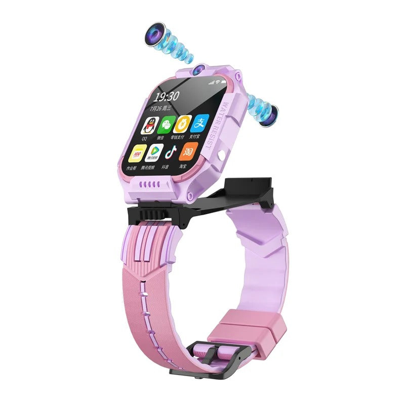 Montre Connectée 4G Kids – Sécurité, Fun et Liberté pour Votre Enfant 💙💗